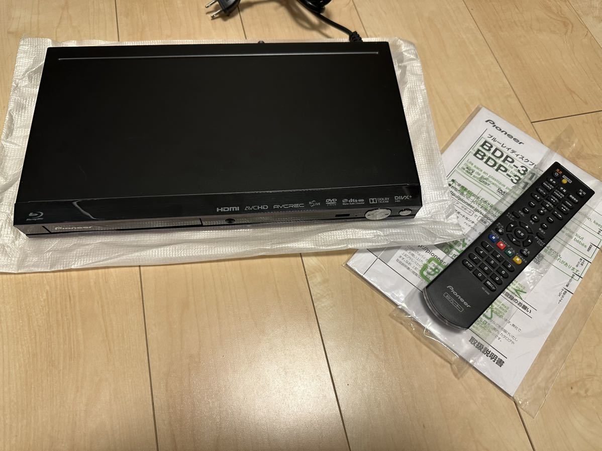 Pioneer パイオニア BDP-3140-K Blu-ray ブルーレイ DVD プレーヤー