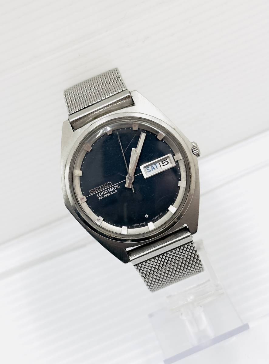 メンズ SEIKO Lord Matic 23石 自動巻き 美品完全可動品