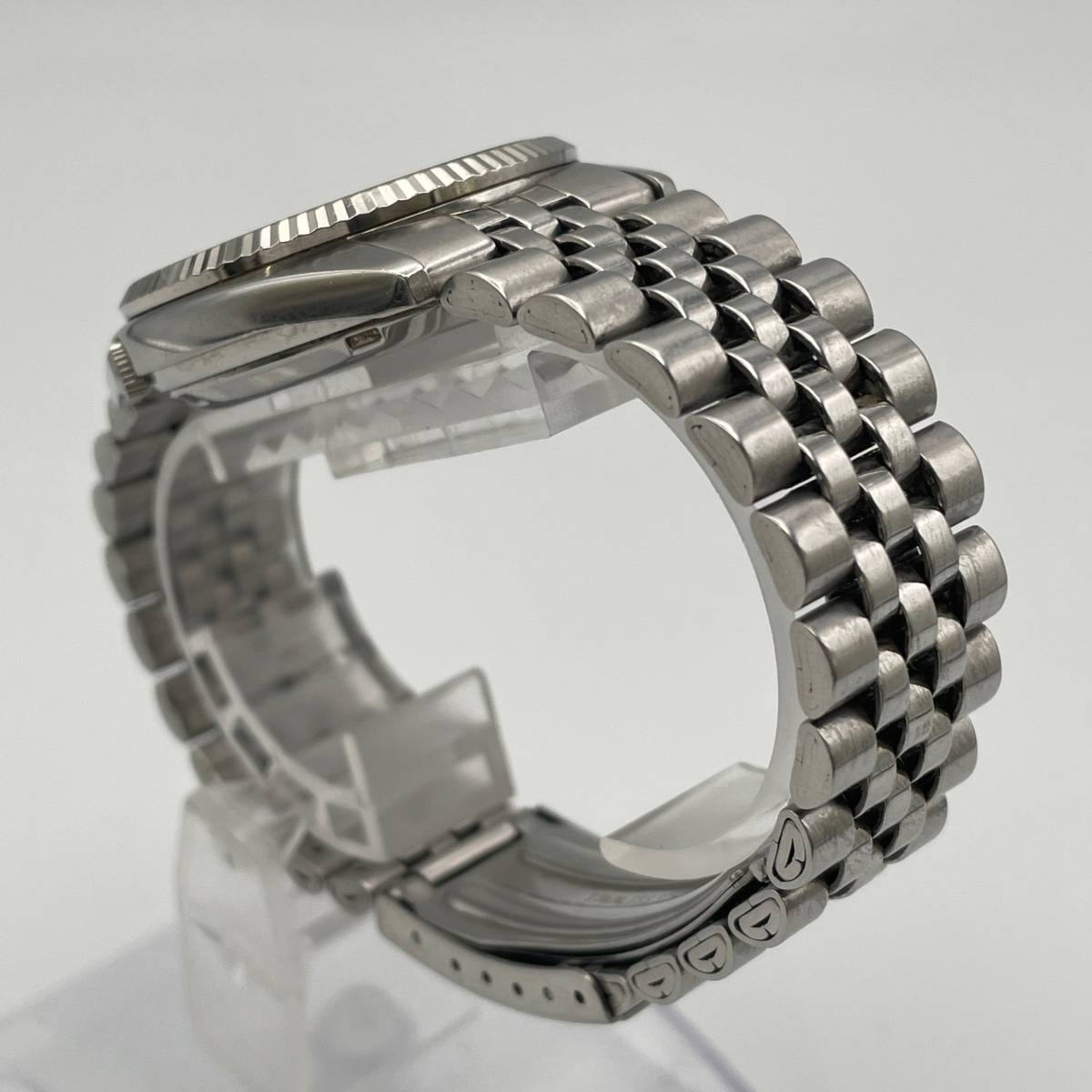稼働品 SEIKO セイコー 5 ファイブ 7S26-3110 シルバー AT 自動巻き 