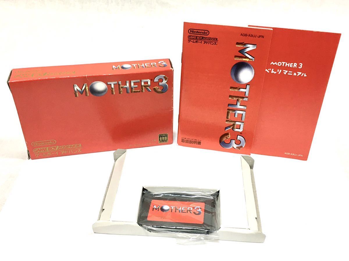 ゲームボーイアドバンス MOTHER3 説明書 マニュアル付 tktkt MOTHER3 0 