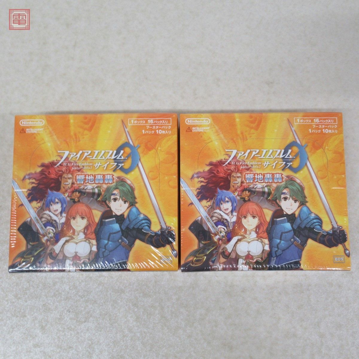 ファイアーエムブレム　サイファ 第9弾 響地轟轟 未開封BOX シュリンク付き 未開封 ファイアーエムブレム サイファ ブースターパック 第9弾 響地轟