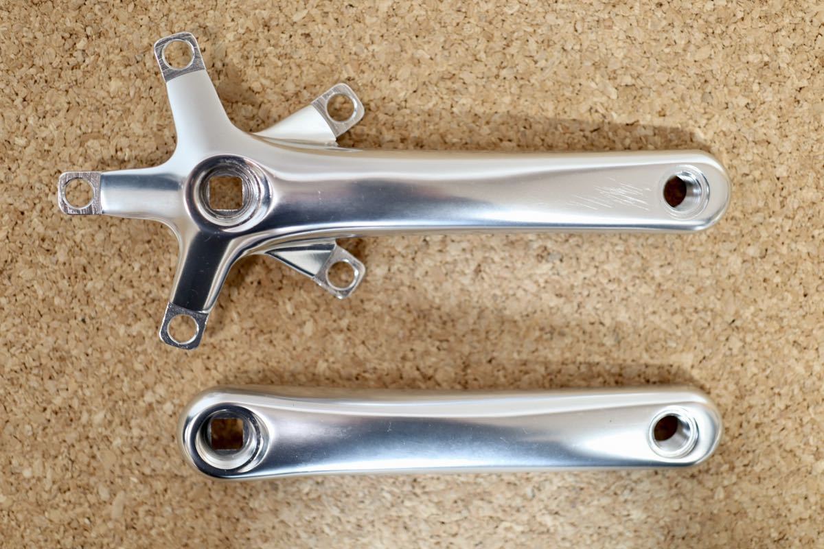 BLUE crank set track (all silver) BLUE LUG XMC triple crank set