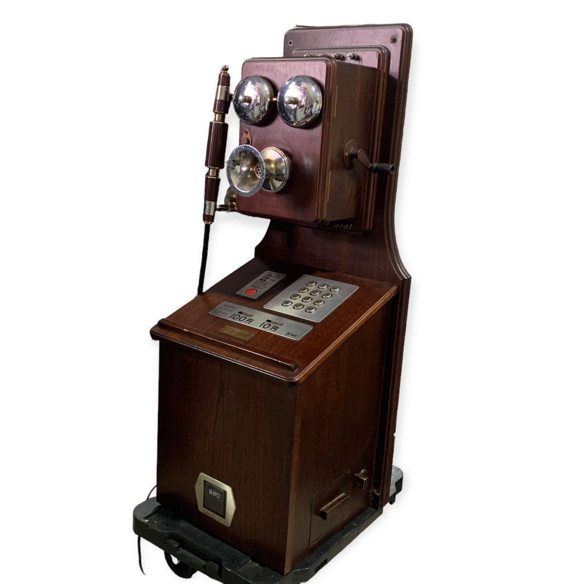 品質保証，100%新品 クラシックピンクTEL 日本電信電話株式会社 昭和レトロ アンティーク P88-0181-1 1989年 鹿鳴館 公衆電話 オルゴール 管理G977(電話機)｜売買されたオークション情報、yahooの商品情報をアーカイブ 電話機