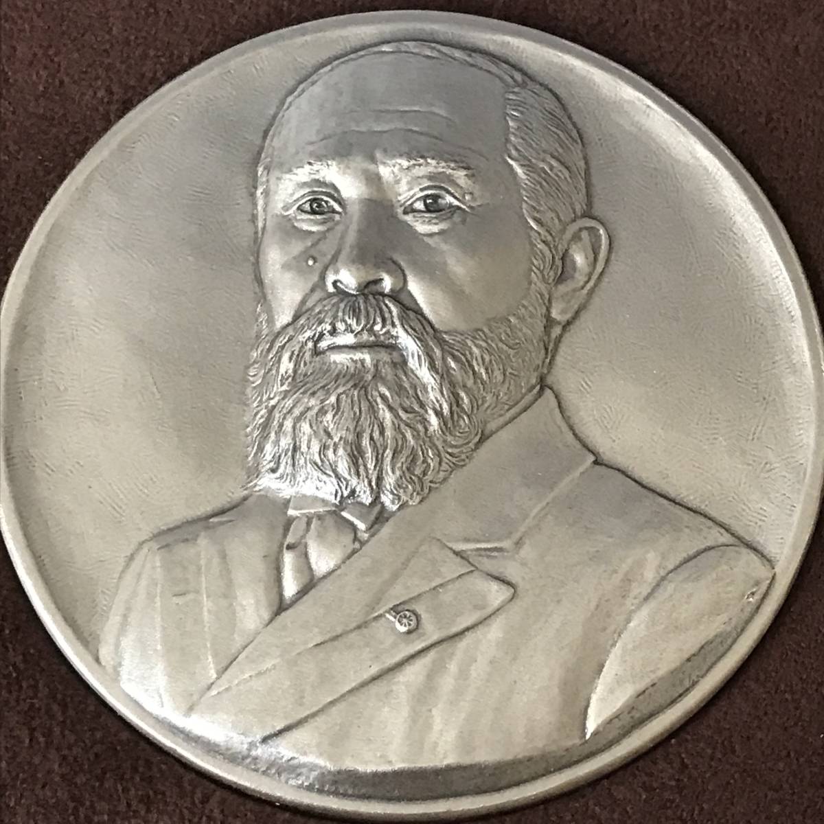 21K416-3 1 肖像メダル 伊藤博文 銀メダル 造幣局 平成21年 肖像メダル