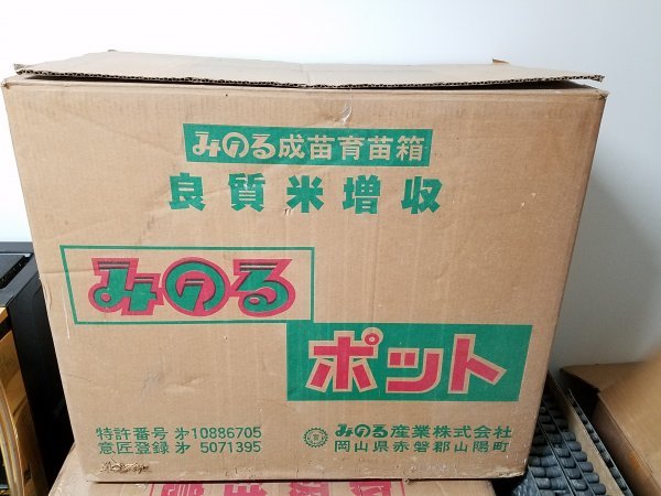 みのるポット 成苗育苗箱 1枚/448穴 30枚 一部送料無料