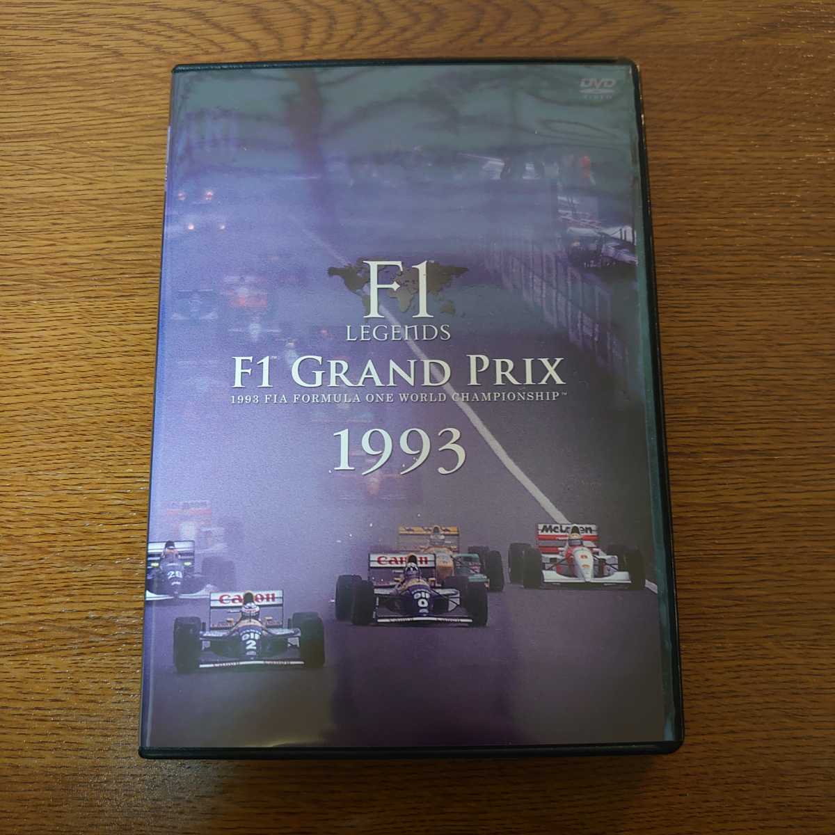 DVD】F1 LEGENDS F1 GRAND PRIX 1993 3枚組 総集編 F1グランプリ