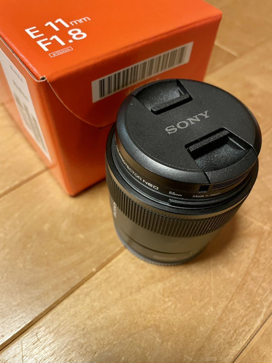 ソニーSONY Eマウント E11mmF1.8 広角単焦点レンズ SONY 11mm SEL11F18