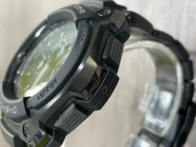数量限定，爆買い 【DK 13687】カシオ CASIO G-SHOCK 5040 MTG-1200B タフソーラー電波ウォッチ クロノグラフ ブラック 本体のみ 中古 ジャンク 現状品