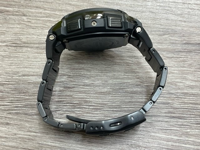 数量限定，爆買い 【DK 13687】カシオ CASIO G-SHOCK 5040 MTG-1200B タフソーラー電波ウォッチ クロノグラフ ブラック 本体のみ 中古 ジャンク 現状品