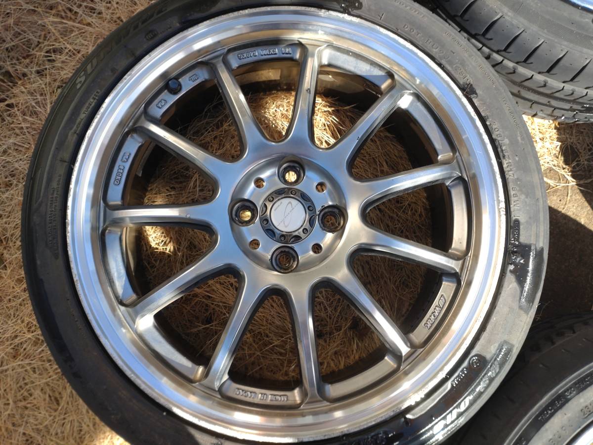 WORK EMOTION 11R 17インチ4穴 ☆ワーク エモーション 11R 17インチ 7J