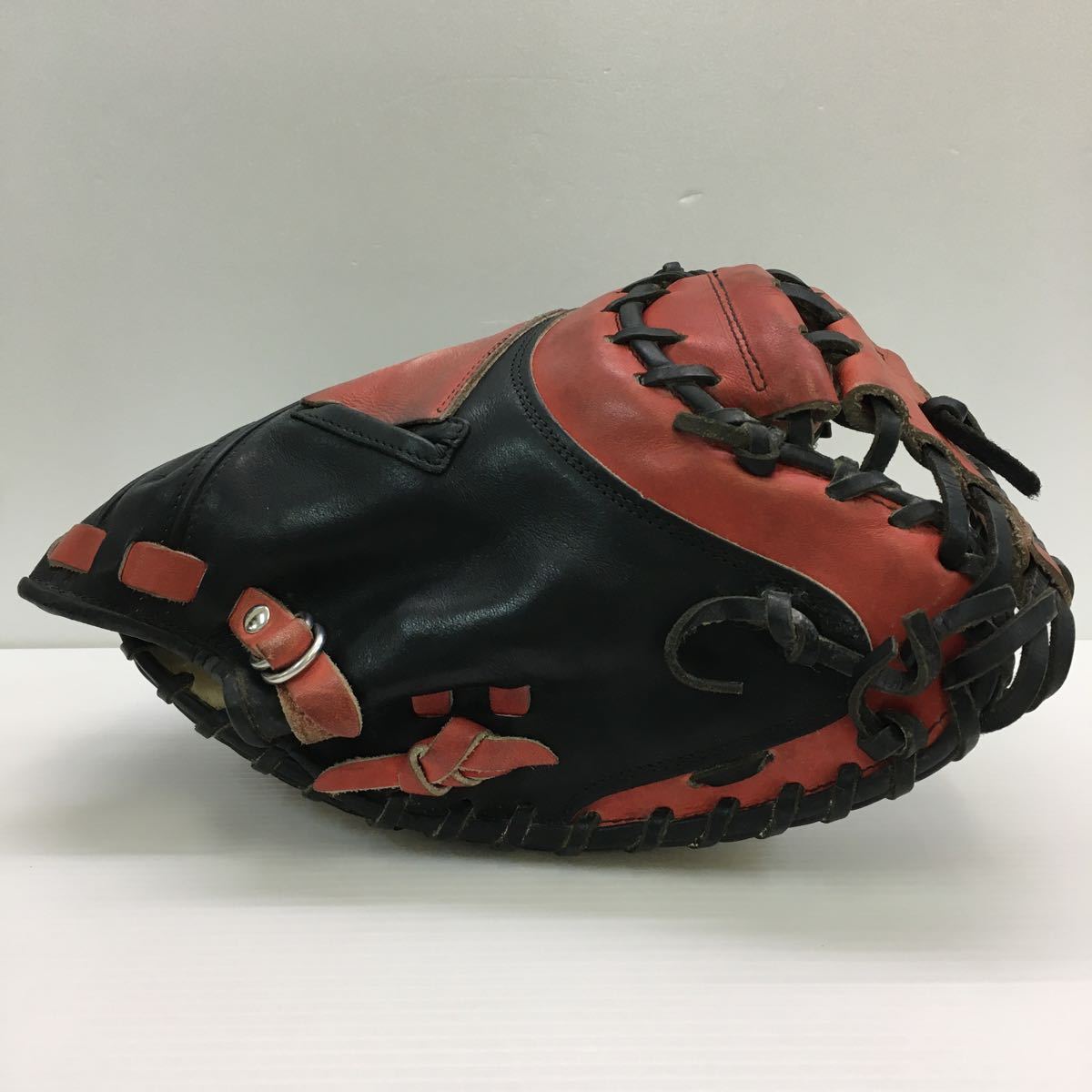 中古 使用感有り カビ臭有り ZETT 一般 大人 キャッチャーミット 