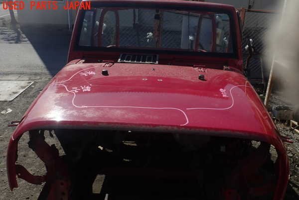 1UPJ-86691060]ジープラングラー(JK38S)ボンネットフード 中古