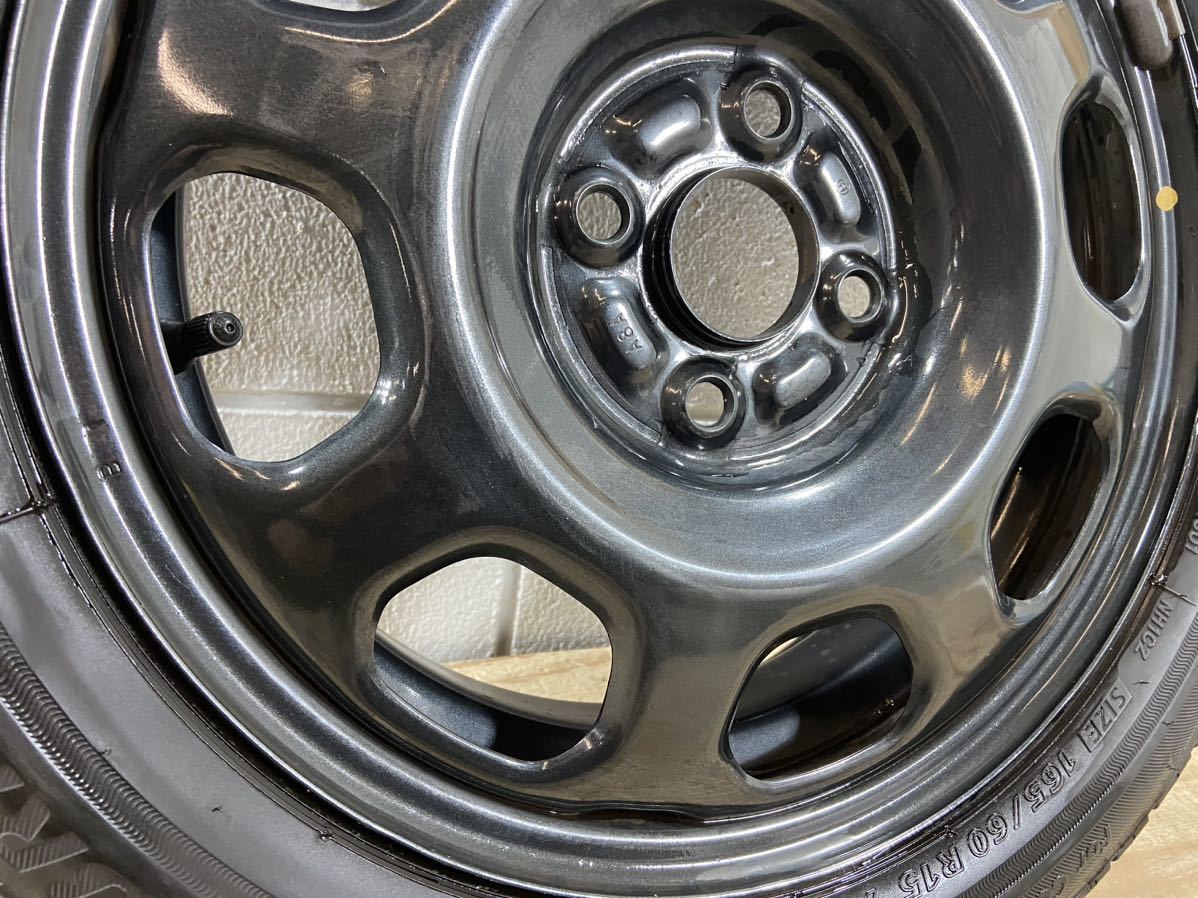 R50126 ハスラー MR31S MR41S 純正 スチール ホイール 1本 165 60R15
