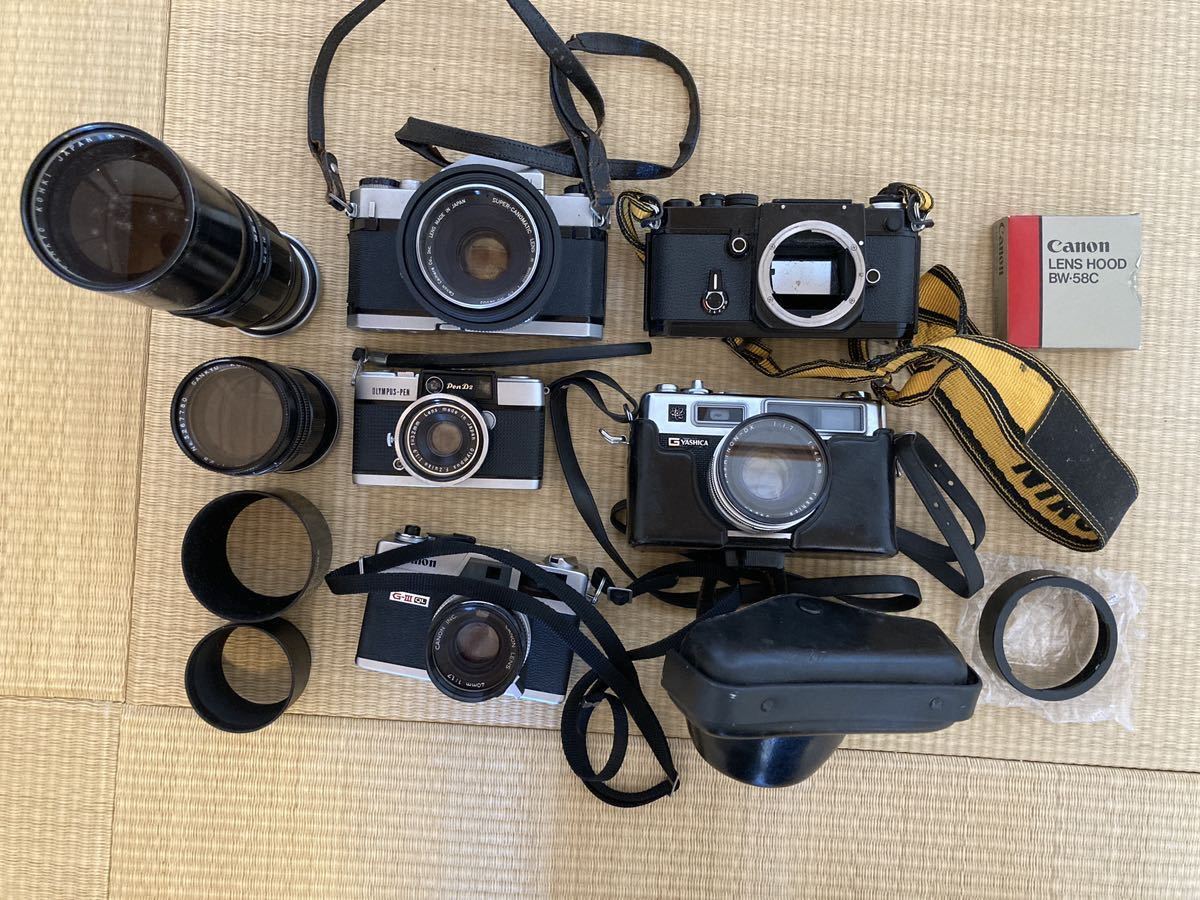 外観美品ジャンク】Canonet QL17 GIII ブラック QL17 Canonet G-III