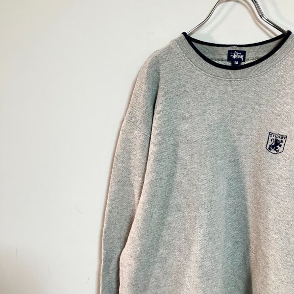 old stussyスウェット 90 00s OLD STUSSY Logo Sweat 紺タグ L China製
