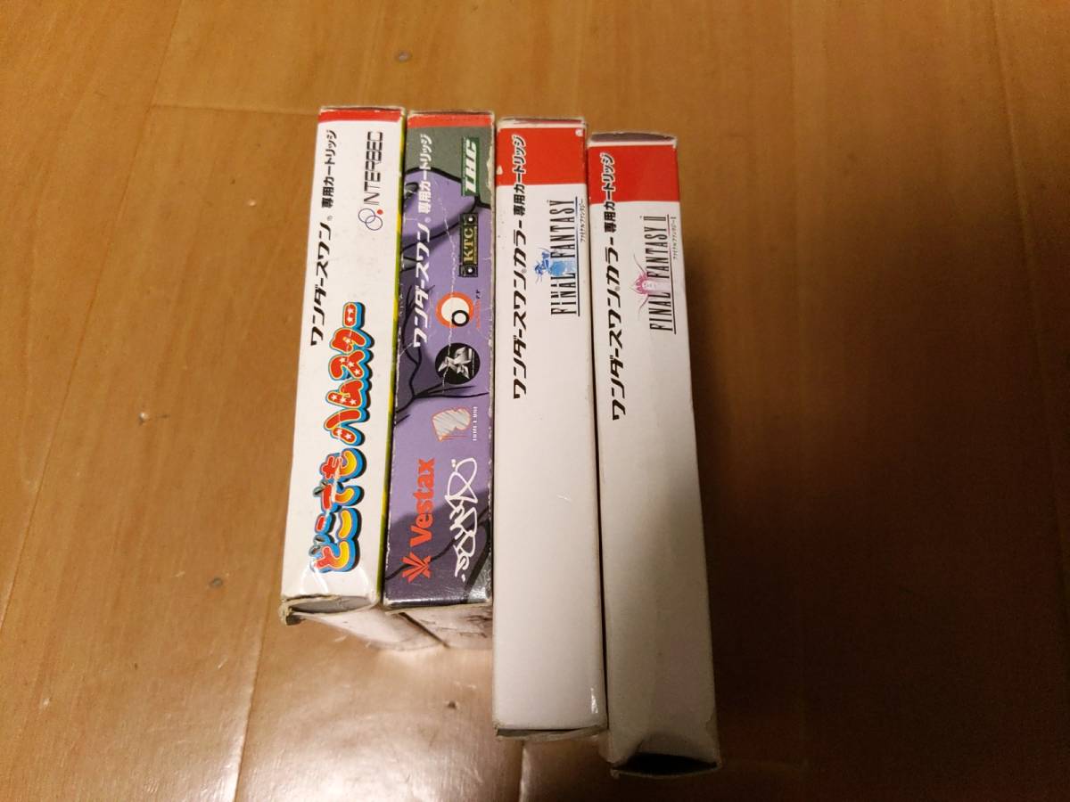 WS ワンダースワン ソフト 4本セット まとめ売り ファイナル 