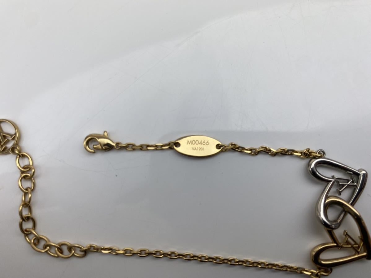 ルイヴィトン LOUIS VUITTON ブラスレ ハート フォーリンラブ M00466