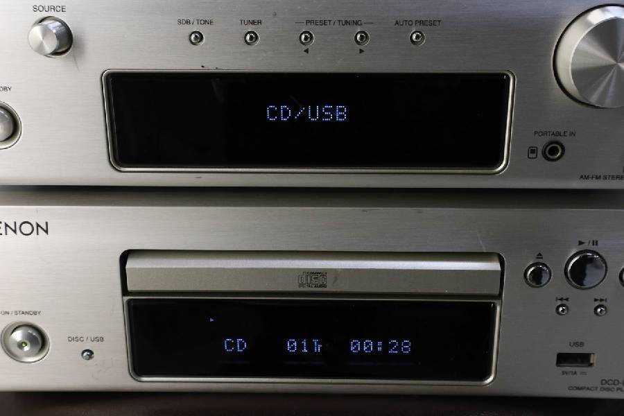 ☆DENON☆DRA-F107 DCD-F107☆アンプ&CDプレイヤーセット☆517v13