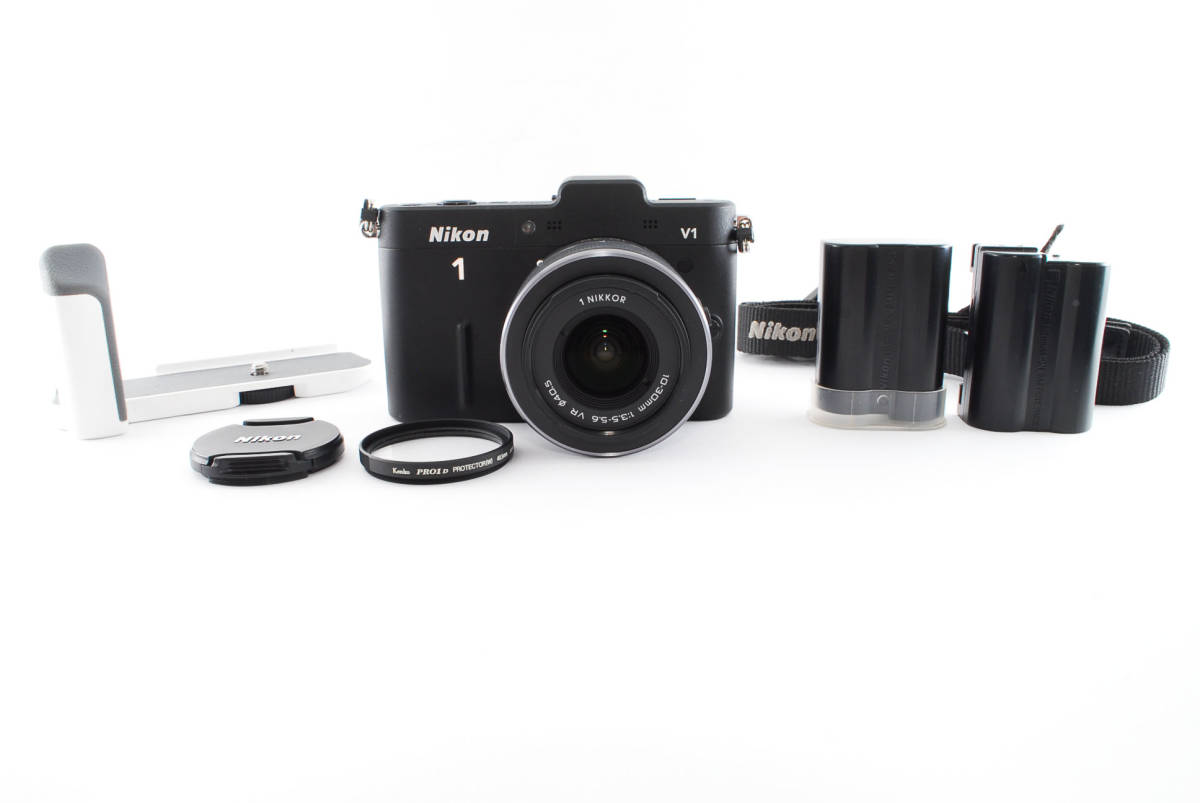 Nikon ニコン V1 +1 NIKKOR 10-30mm F3.5-5.6 VR ブラック #3547 0 10-