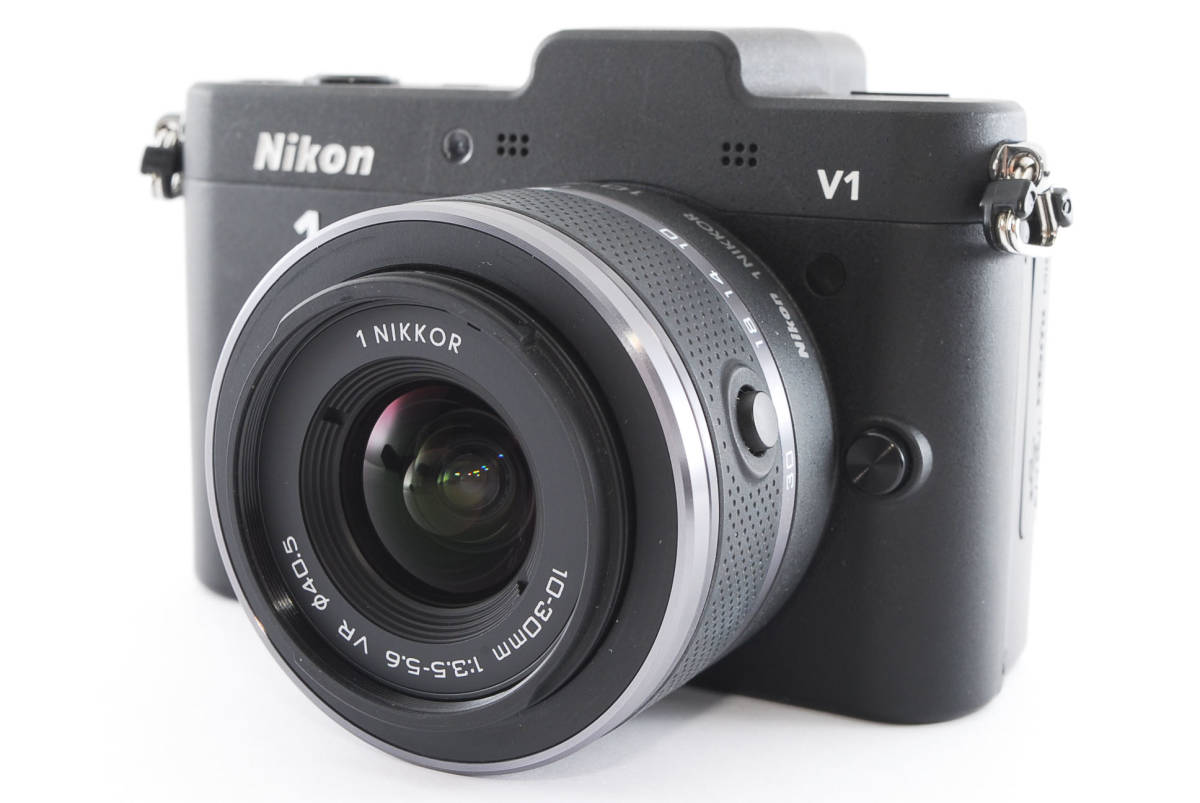 Nikon ニコン V1 +1 NIKKOR 10-30mm F3.5-5.6 VR ブラック #3547 0 10-