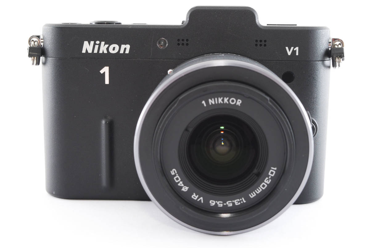 Nikon ニコン V1 +1 NIKKOR 10-30mm F3.5-5.6 VR ブラック #3547 0 10-