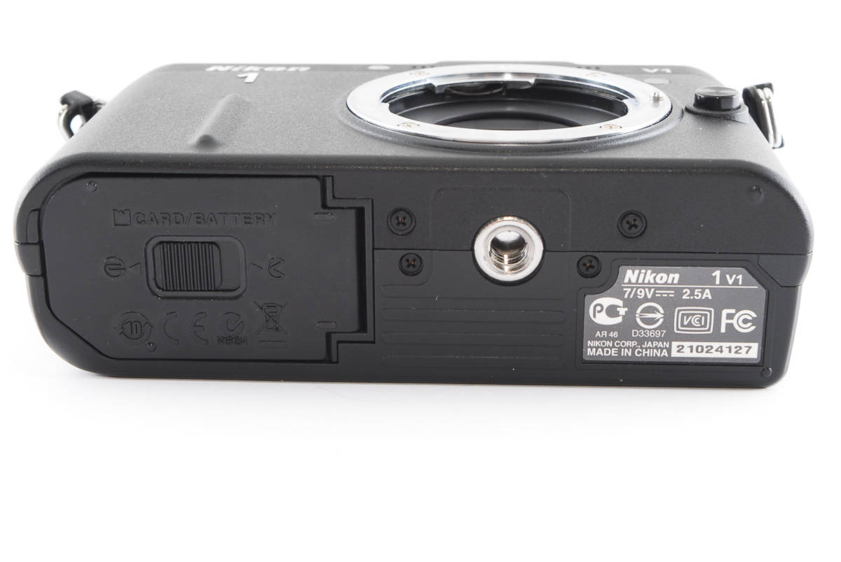 Nikon ニコン V1 +1 NIKKOR 10-30mm F3.5-5.6 VR ブラック #3547 0 10-