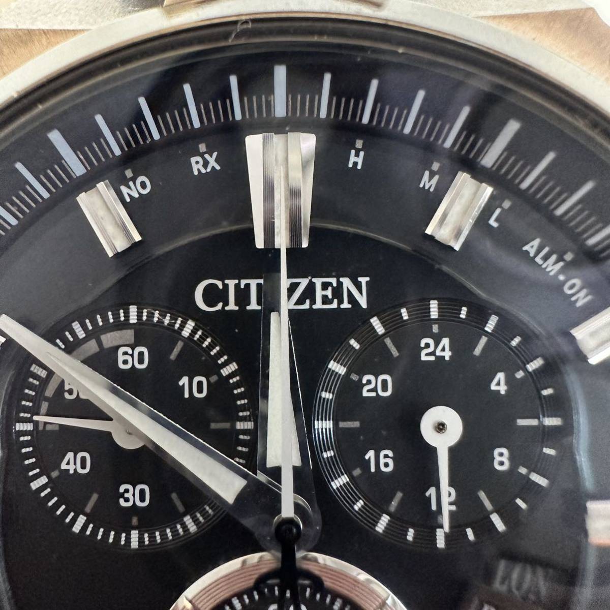 CITIZEN アテッサ クロノグラフ H610-T018068 エコドライブ