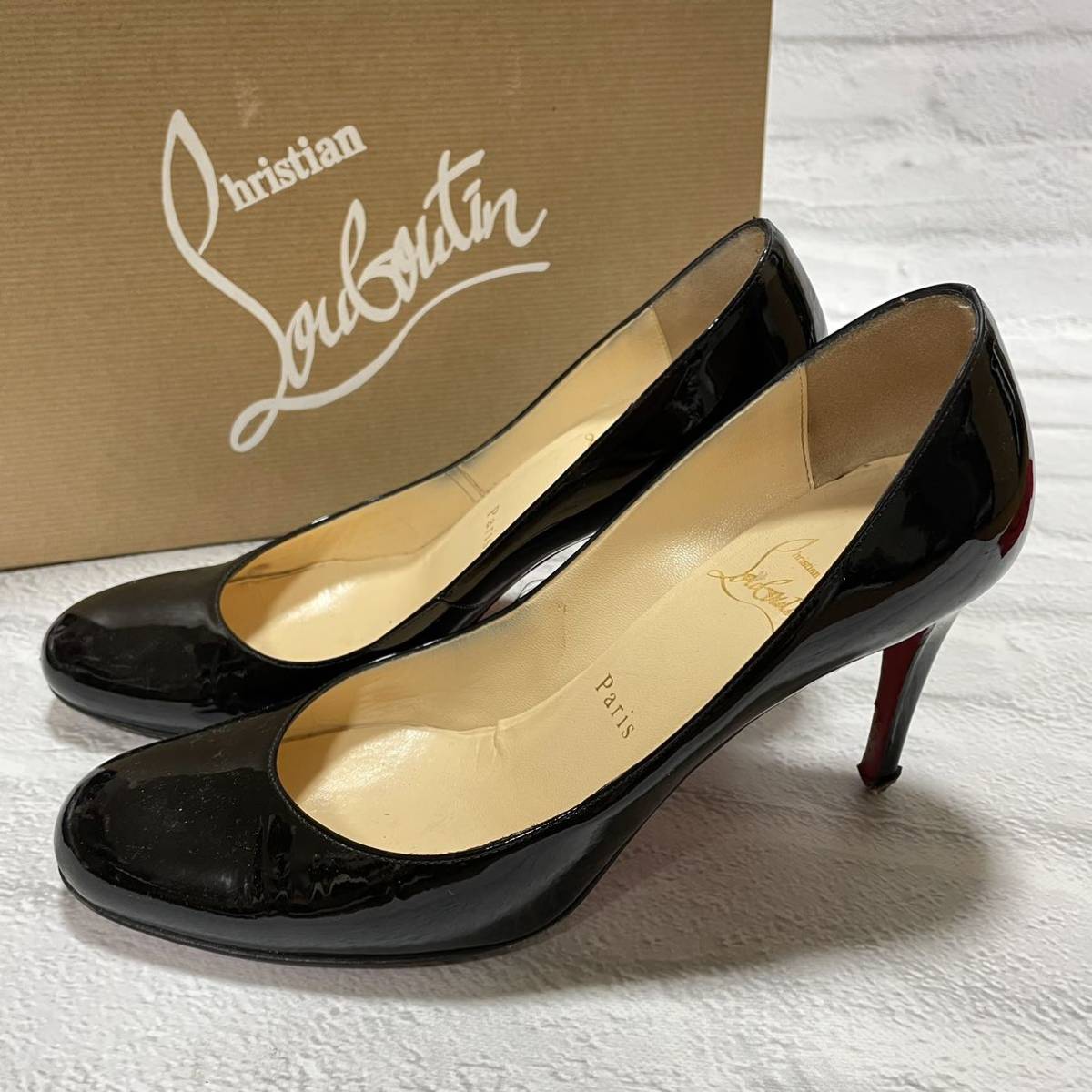 Christian Louboutin ルブタン パンプス ブラック サイズ37（24cm相当）