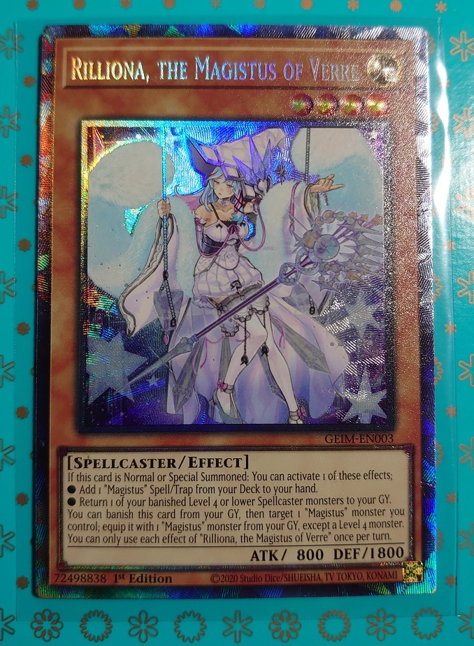 遊戯王 英語版 1st GEIM-EN003 結晶の大賢者サンドリヨン コレクターズ