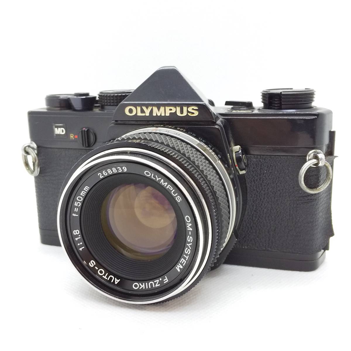 ◇OLYMPUS オリンパス OM-1 MD / F.ZUIKO AUTO-S 50mm F1.8 一眼レフ