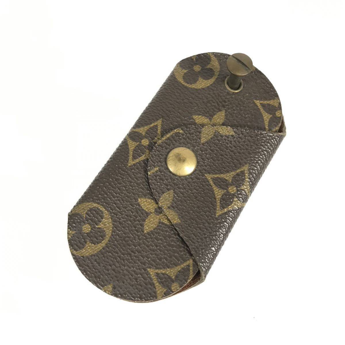 LOUIS VUITTON ルイヴィトンキーケースエテュイ・クレヴィティオ ルイヴィトン】本物 LOUIS VUITTON キーケース モノグラム エテュイ