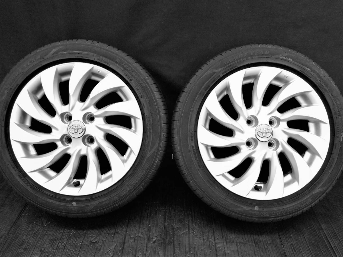 185⁄55R15 超溝アルミ ホイールセット 4本 トヨタ bB 純正 公式通販