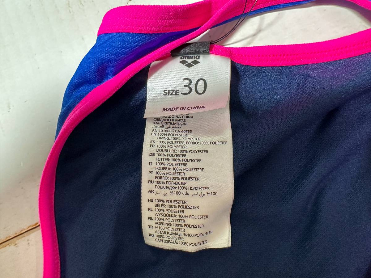 Arena アリーナ 競泳水着 Big logo asphalt USA34 Yahoo!オークション