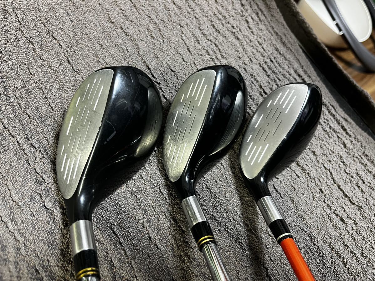 U21 U24 U27】ロマロ Romaro Ray UT ユーティリティ 3本セット Ray UT