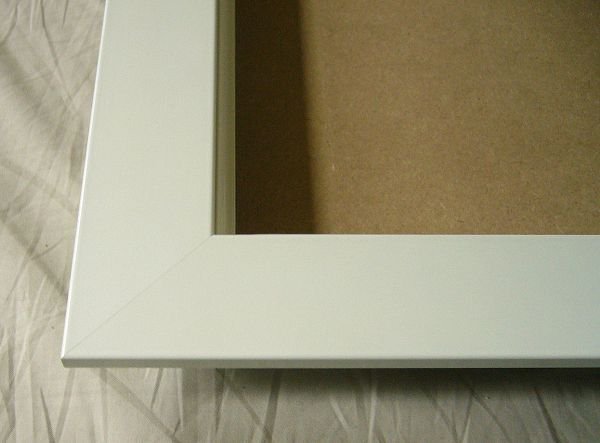 額縁　油絵/油彩額縁 木製フレーム 3450 サイズ SM ホワイト 白