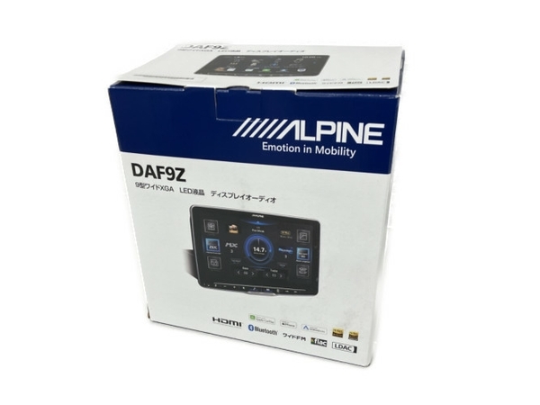 ALPINE DAF9Z ディスプレイオーディオ 9型 アルパイン 未使用 S7254533 