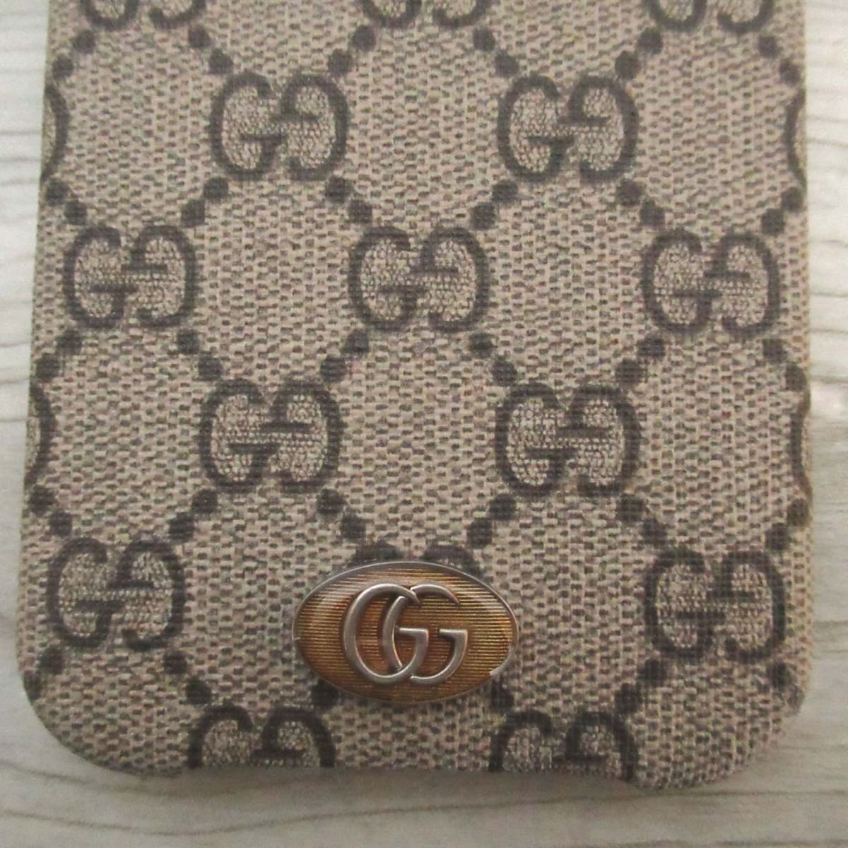 ほぼ未使用 GUCCI グッチ iPhone 12 Pro Max GGスプリーム iPhone
