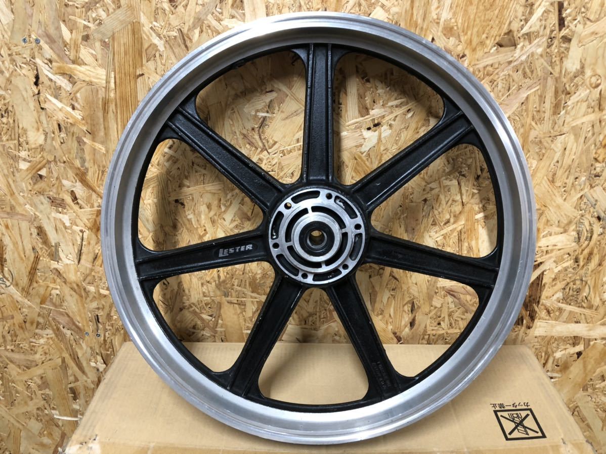 Z1 Z2 当時物 キャストホイール 6穴 レスター カワサキ ホイール