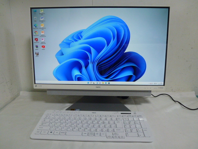 Webカメラ搭載 NEC PC-DA770KAW Windows11 Core i7-8550U 最大4.0GHz/4