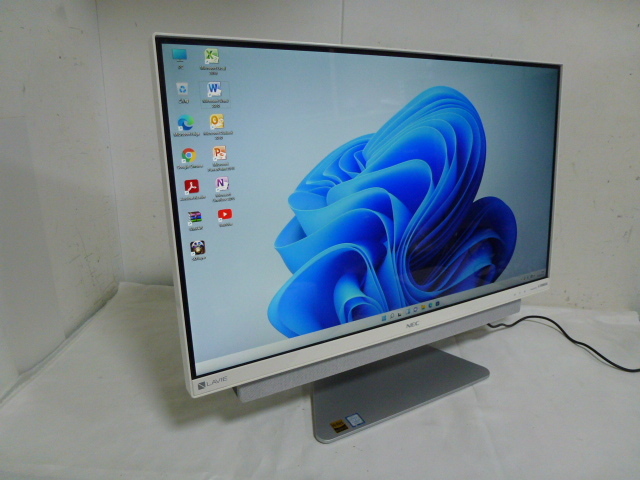 Webカメラ搭載 NEC PC-DA770KAW Windows11 Core i7-8550U 最大4.0GHz/4