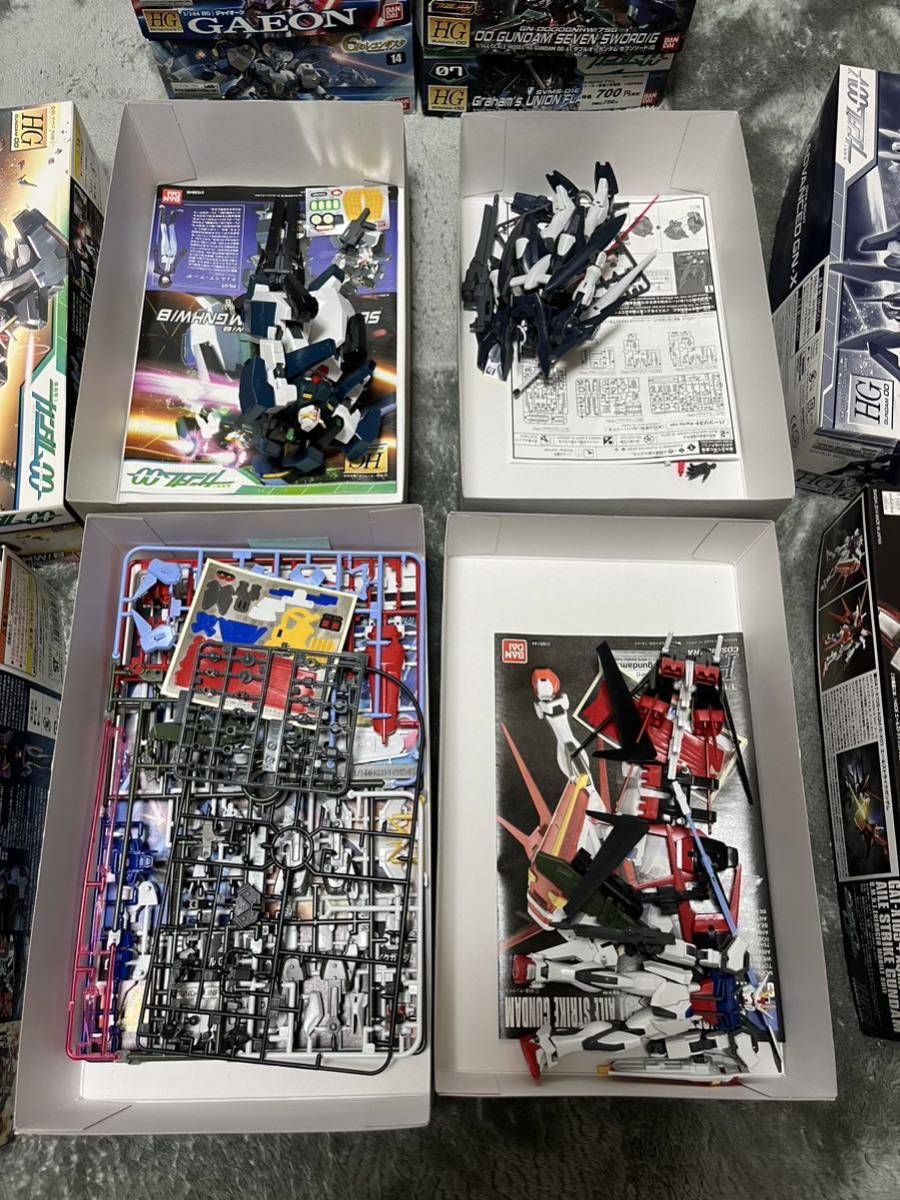 ガンプラ］HG 1/144 OO系 & seed系 & Gのレコンギスタ系 素組みセット［