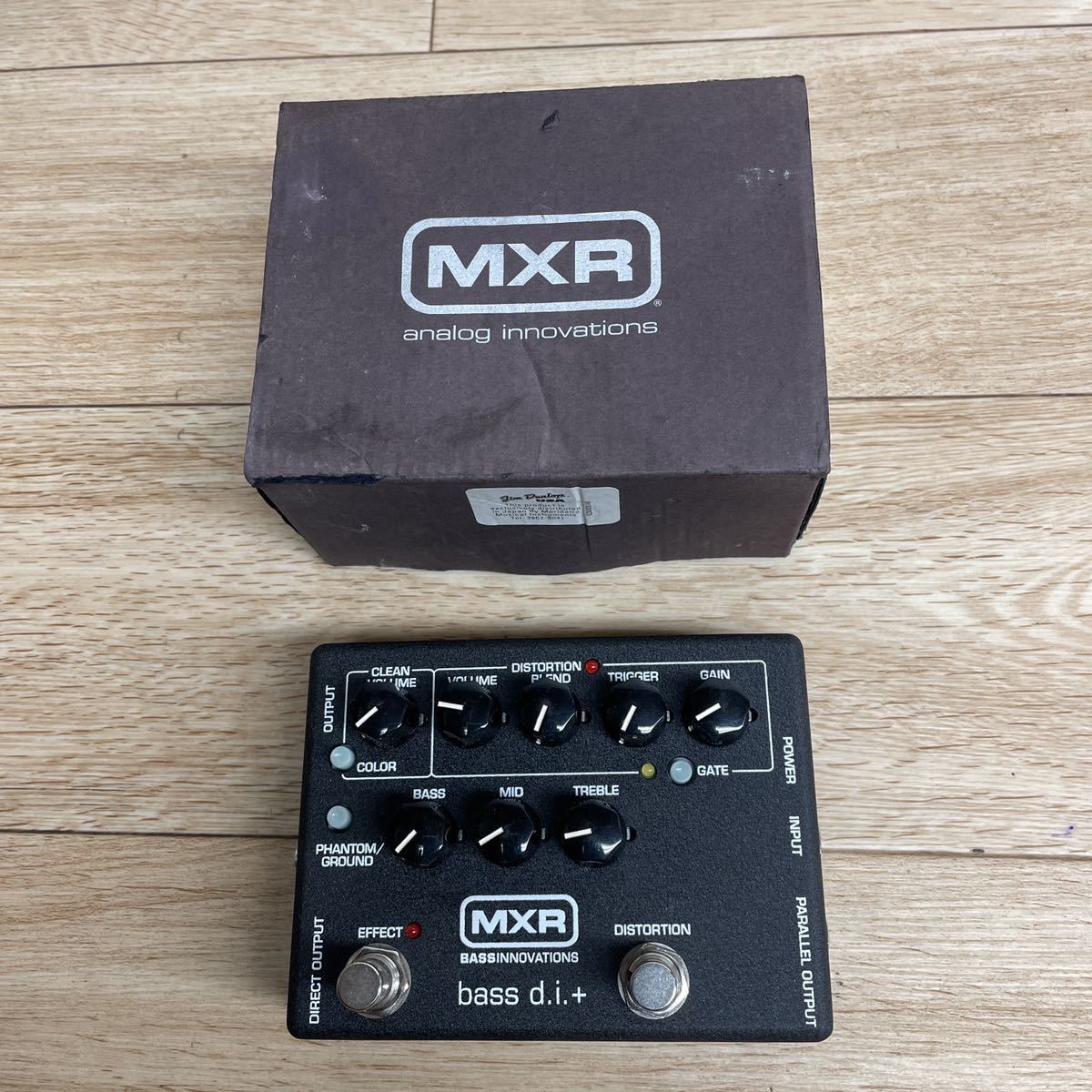 MXR M80M bass D.I. + ベースエフェクト 【管1327S】 MXR M80M M80