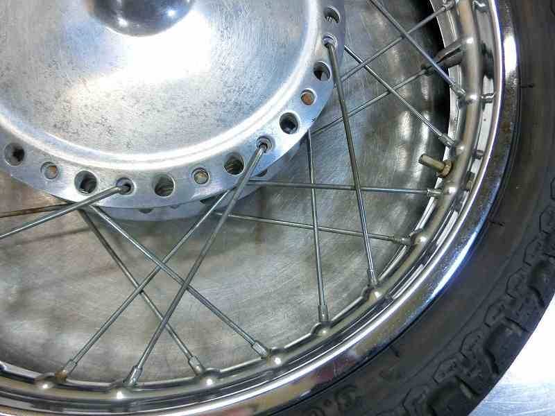 タカサゴ GS400 スポークホイール フロント 前後セット GS400X GS400X