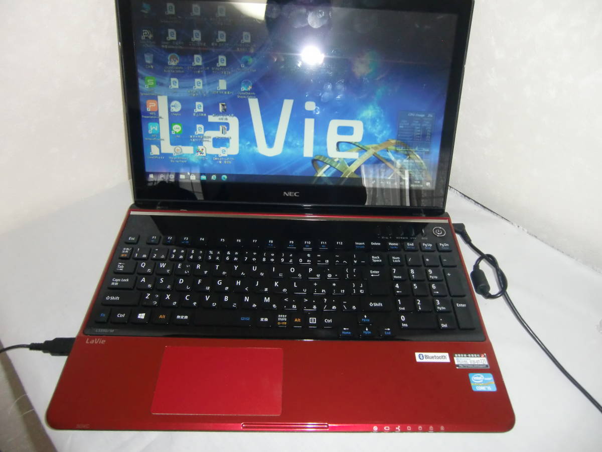 ☆タッチパネル☆NEC☆LaVie☆LS550/MSR-E31☆Core i5 2.60GHz/8GB/1TB/BD/無線/Office/Windows /