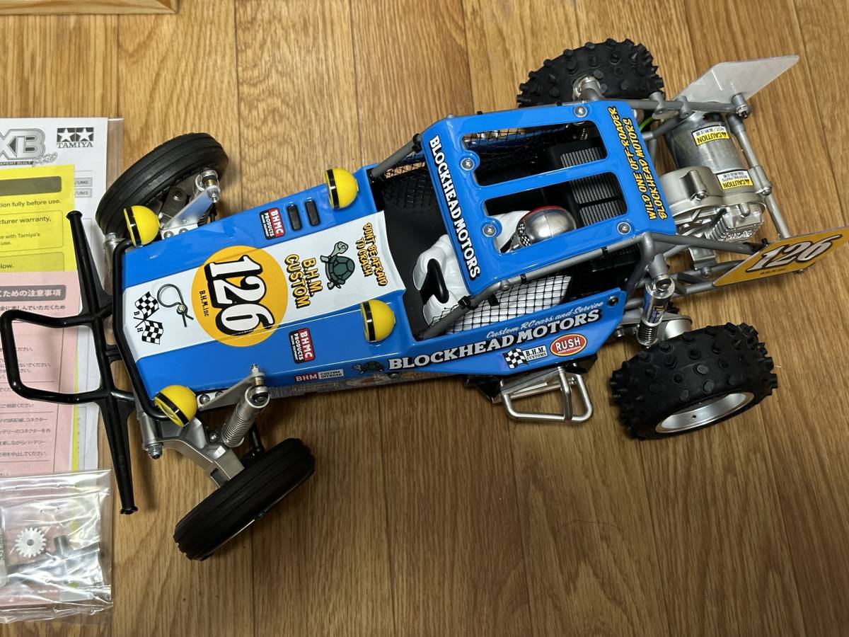 タミヤ ワイルドワンオフローダー ブロックヘッドモータース 未走行