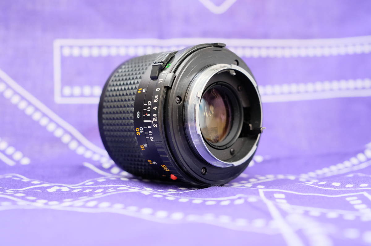 超希少MINOLTANEW MD 85mm F2 オールドレンズ