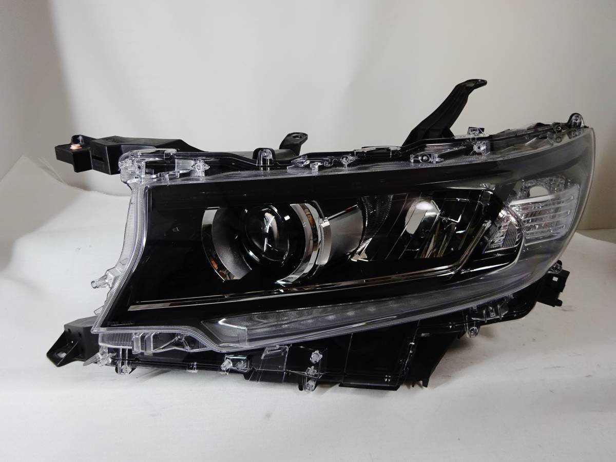 超美品 破損無 ランドクルーザー プラド 150 後期 TRJ150W GDJ150W ヘッドライト 左 左側 81185-60M80 KOITO 60-262 刻印 J ヘッドランプ