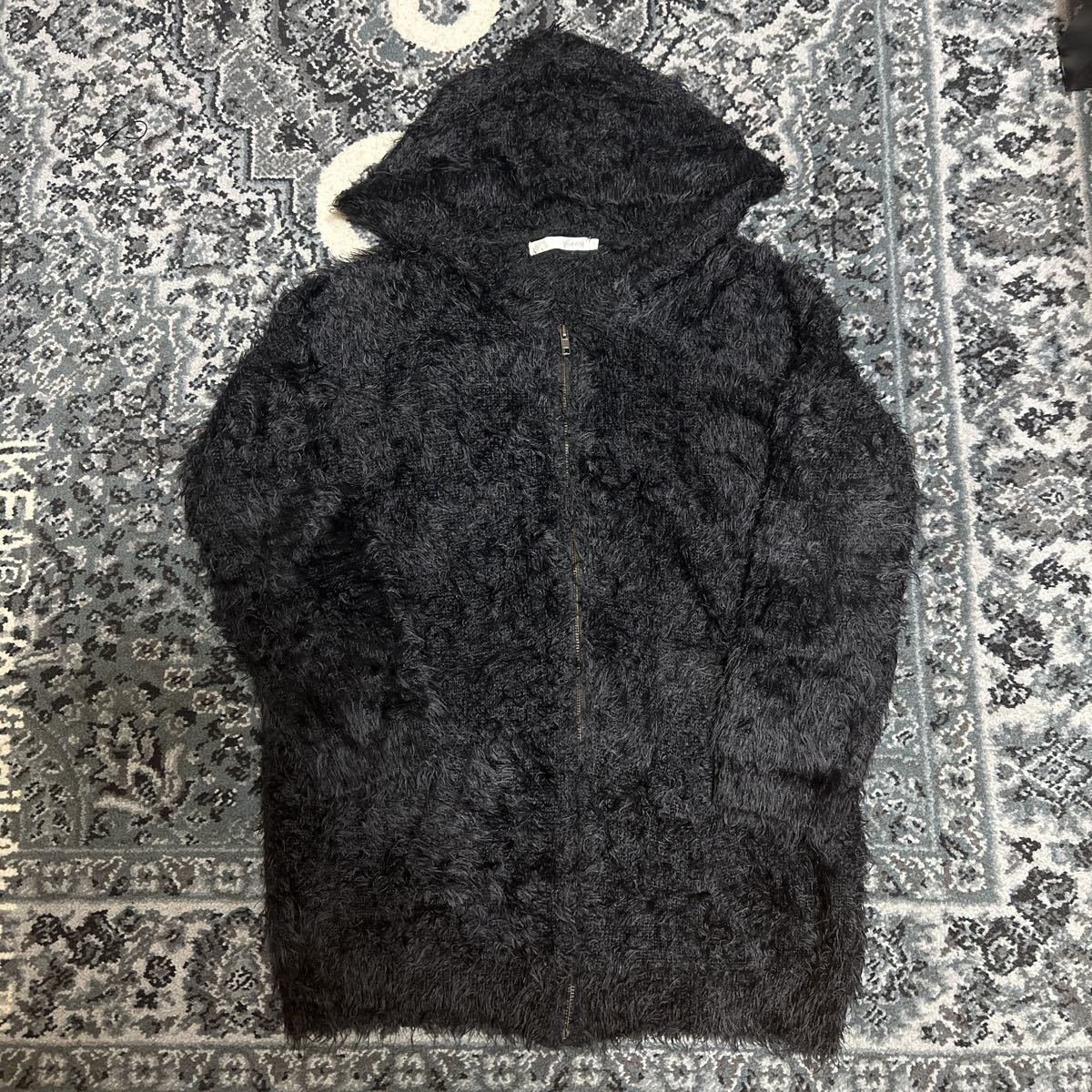 Oldm Stussy acrylic LONG MOHAIR ZIP HOODIE 00s Supreme kith Nike 