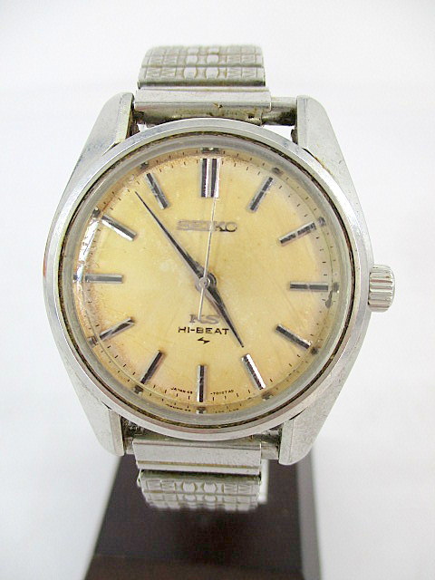 1円★ ジャンク SEIKO セイコー キングセイコー KS HI-BEAT ハイビート 45-7001 手巻き 腕時計 時計 ヴィンテージ 稼働品 中古