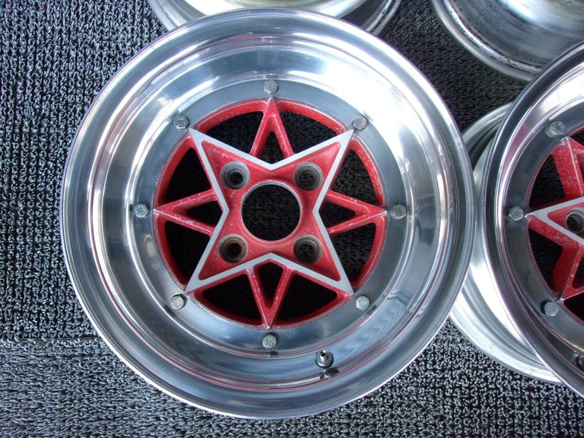 AE86で使用してました スピードスター COLIN SSR スターシャーク 旧車 当時
